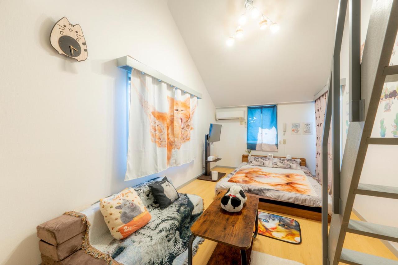 Апартаменты Tokyo Shibuya Shinjyuku Cat House ! Экстерьер фото