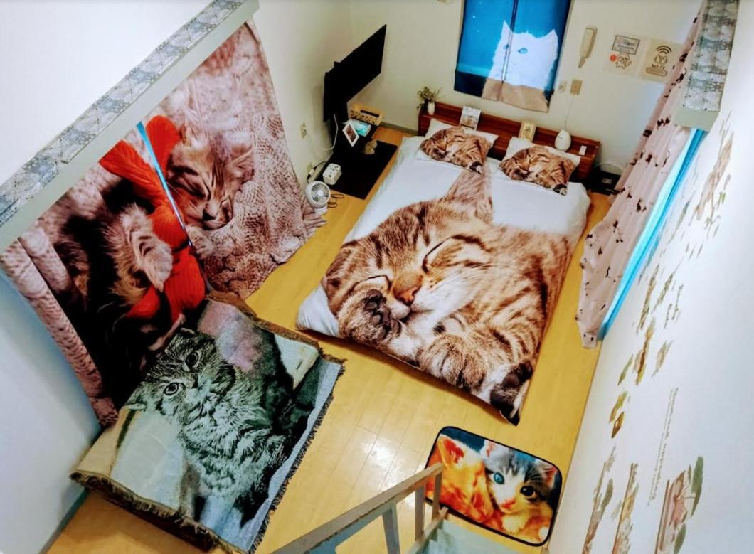 Апартаменты Tokyo Shibuya Shinjyuku Cat House ! Экстерьер фото